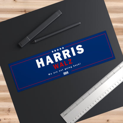 Harris Walz 2024 MAGA Style Bumper Sticker