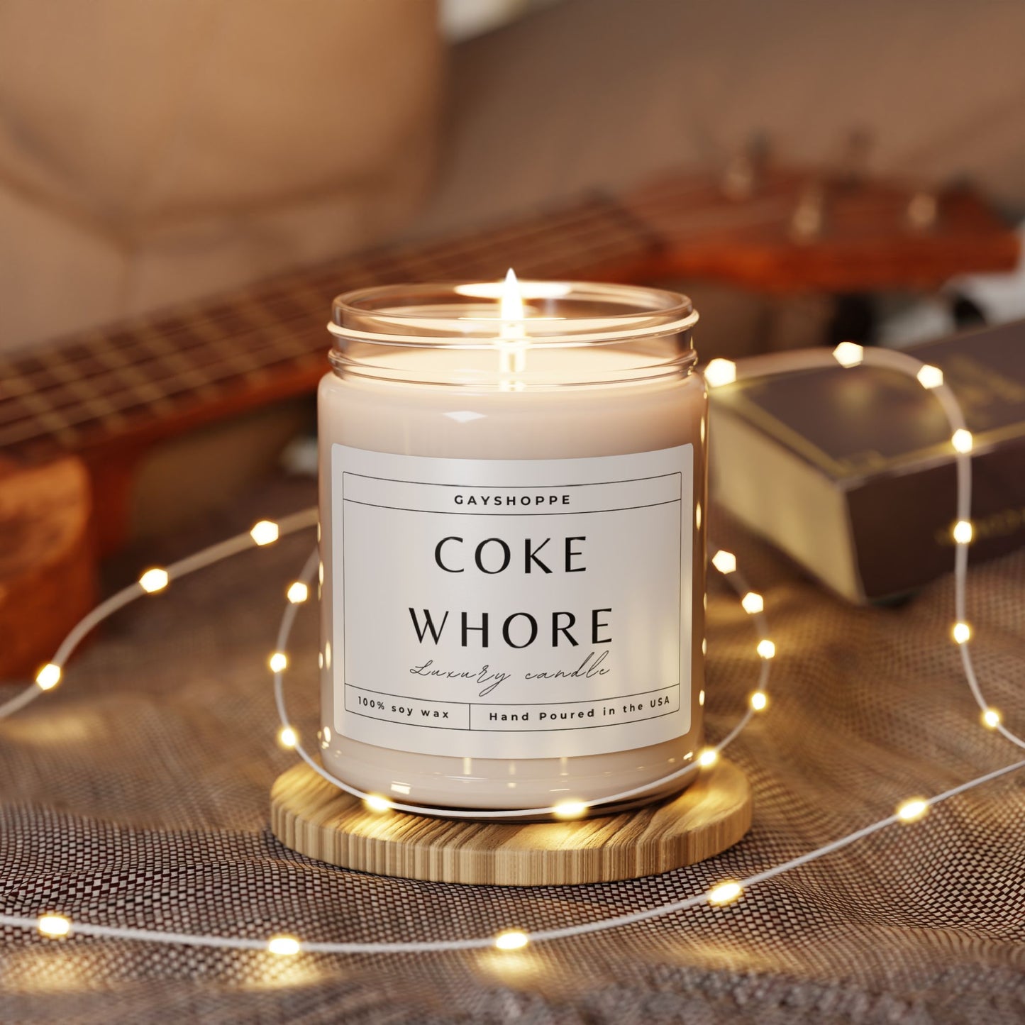 Coke Whore | Soy Candle, 9oz