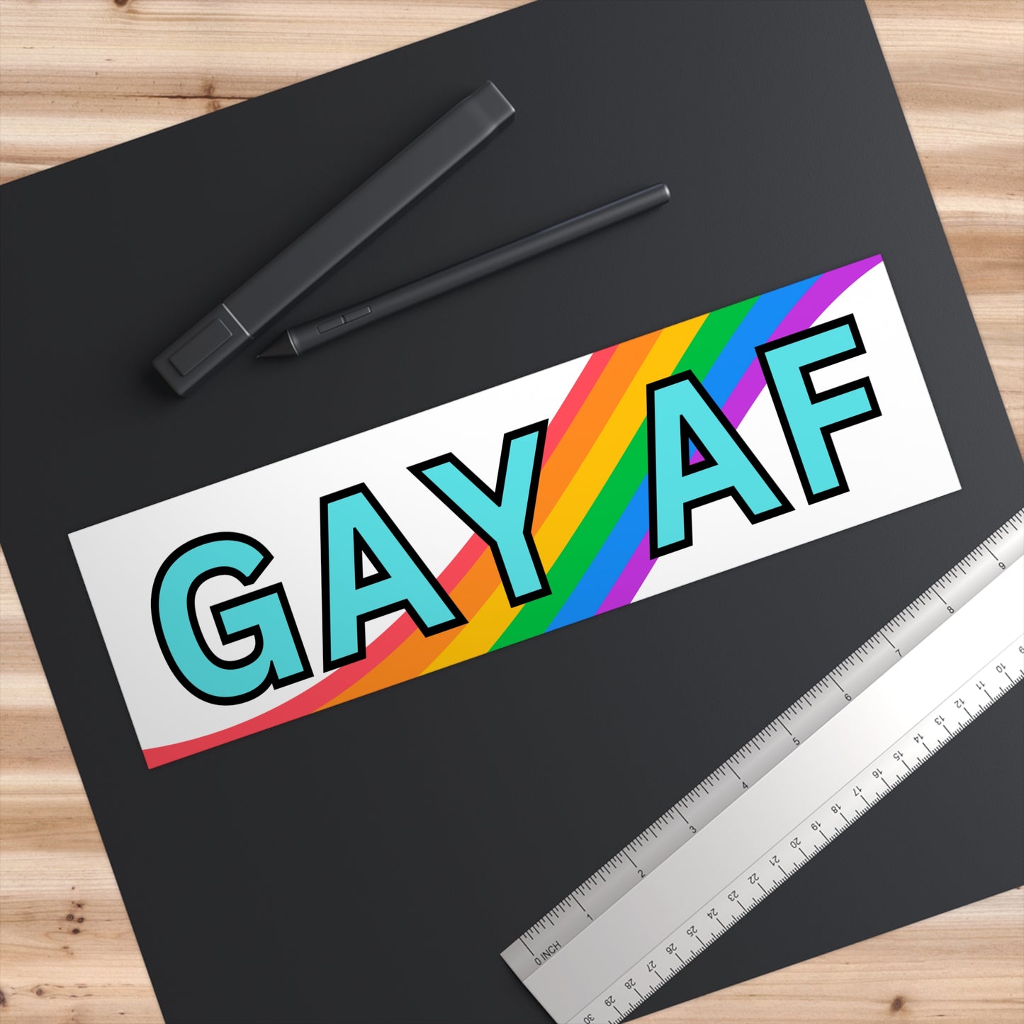 GAY AF | Bumper Sticker