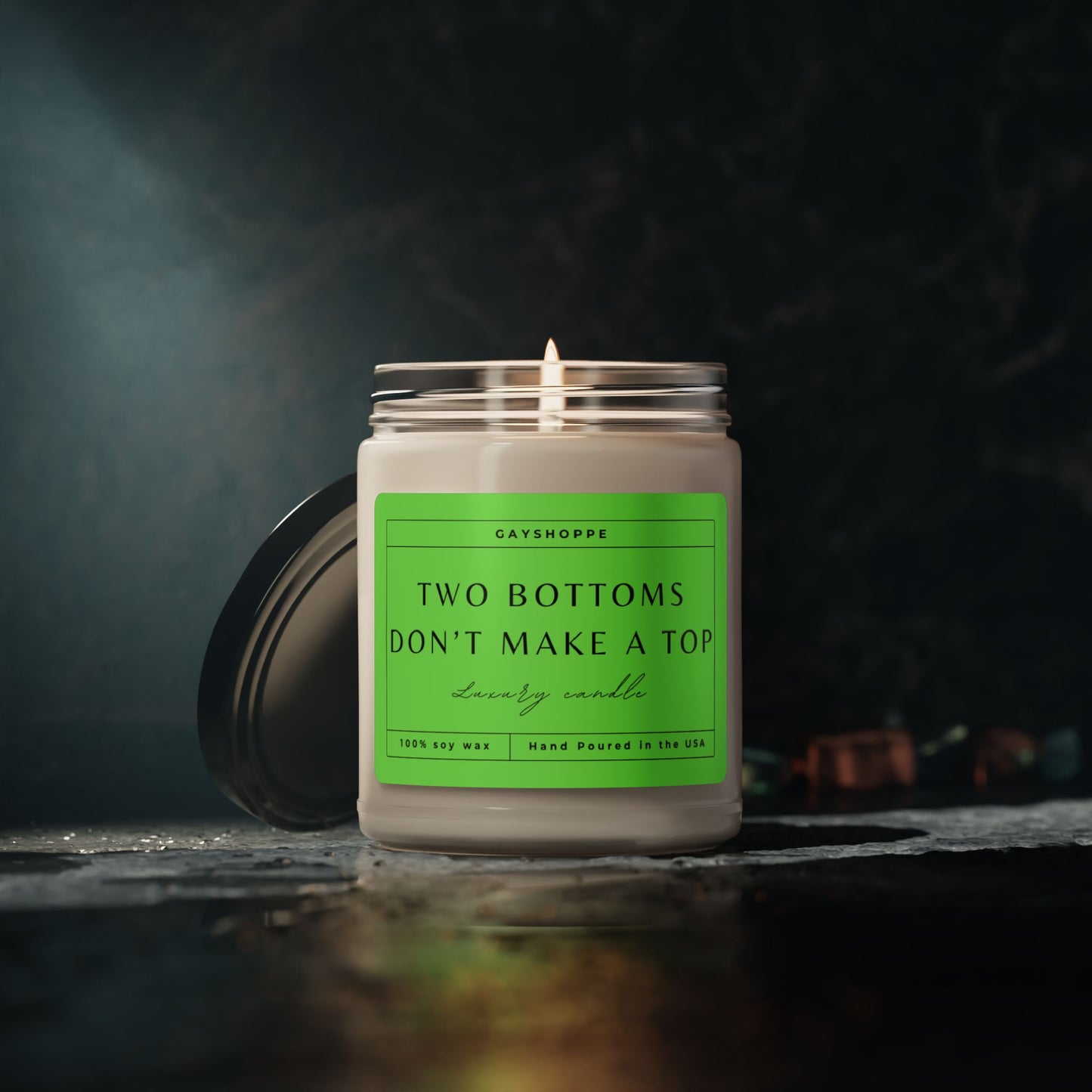 Two Bottoms Don't Make a Top | Soy Candle, 9oz