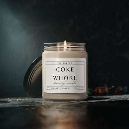 Coke Whore | Soy Candle, 9oz