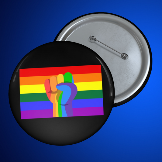 Pride Flag Pin Buttons